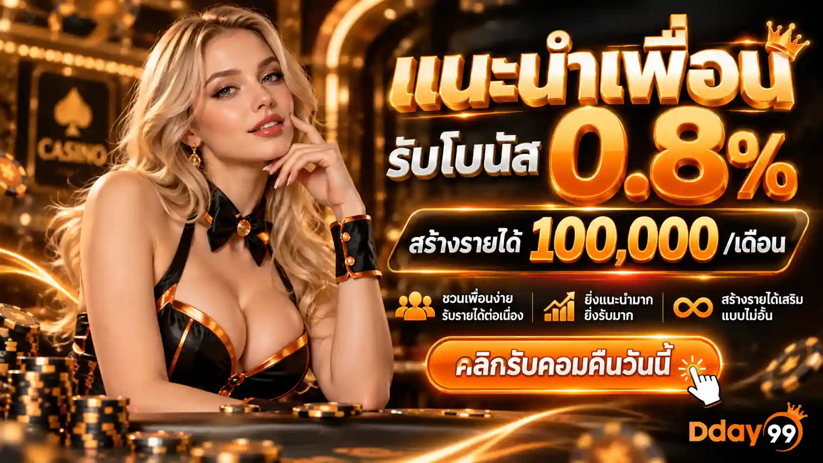 DDAY99 แนะนำเพื่อน